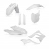 KIT PLÁSTICOS COMPLETO ACERBIS KAWASAKI KX-F 450 2013-2015 - BRANCO